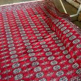 10' 5" x 8'3" Persian Bokhara Wool Rug