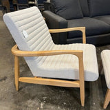 Room And Board Chair And Ottoman 28"W x 31"D x 32"T