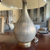 Arteriors Romy Table Lamp 32"T to Finial x 12"Diam Fixture x 19"Diam Shade