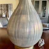 Arteriors Romy Table Lamp 32"T to Finial x 12"Diam Fixture x 19"Diam Shade