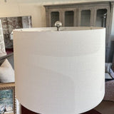 Arteriors Romy Table Lamp 32"T to Finial x 12"Diam Fixture x 19"Diam Shade