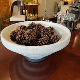 Maximus Centerpiece Ricestone Bowl18"Diam x 9"T