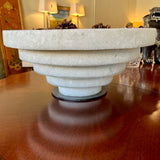 Maximus Centerpiece Ricestone Bowl18"Diam x 9"T