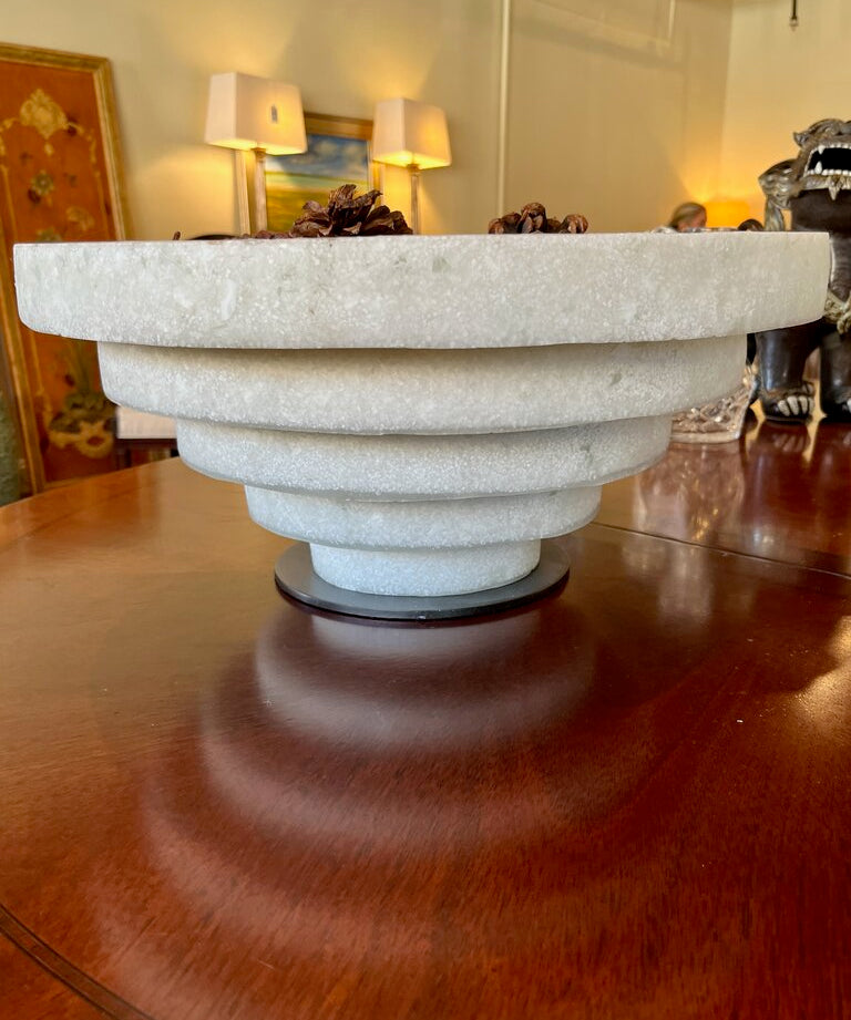 Maximus Centerpiece Ricestone Bowl18"Diam x 9"T