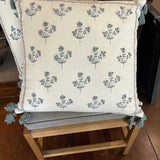 Pair of Block Print Pillows 18 x 18