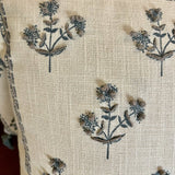 Pair of Block Print Pillows 18 x 18