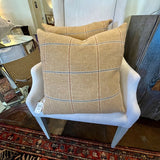 Pair Of New Custom Pillows In Colfax And Fowler Lanark Plaid 19"x 19"