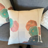 Pair Of New Custom Pillows With Dedar-Kiku Printemps Fabric 20" x 20"