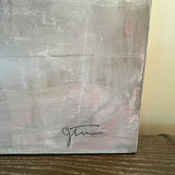 Original Signed Minimalist Abstract By Atlanta Artist John Tee 42" X 42"