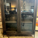 Tall Glass Front Cabinet From Redefine Home 84"T x 42"W x 17"D