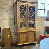 Bramble "Hamilton" Display Cabinet. 88" High x 42.5" Wide x 18" Deep.