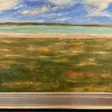 SIgned Seascape Oil Painting 37" W x 32" H