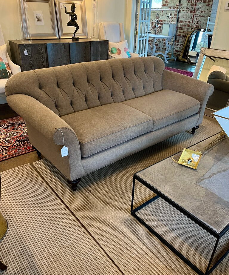 Arhaus Tufted Sofa 82" X 34" D X 34.5 " T
