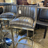 Set Of Four Bar Stools 17"W x 40"T