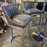 Set Of Four Bar Stools 17"W x 40"T
