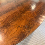 Baker Sheraton Oval Dining Table AS IS 78"L x 48"W x 29.5"T