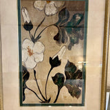 White Flower Vines 30"T x 22"W