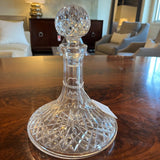 Cut Crystal Decanter 10" H