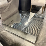 Mirrored Coffee Table 35" x 35" x 11"T
