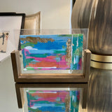 Small Original Abstract In Frame Signed Mary 2018