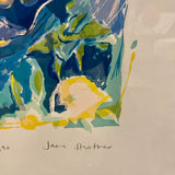 Jane Strother Limied Edition Print 50/90 Still life of Grapes in Bowl 30.5 " W X 29.5" T
