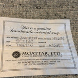 Moattar Tibetan Graphic Grey Rug AS IS 9'11" x 13'3"