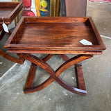 Wood Accent Table From Nadeau 23"W x 17"D x 23"T