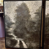 Framed Art Decor 34"T x 25.5"W