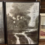 Framed Art Decor 34"T x 25.5"