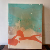 Origina Abstract Art byKatie Robinson 15" W X 21" L