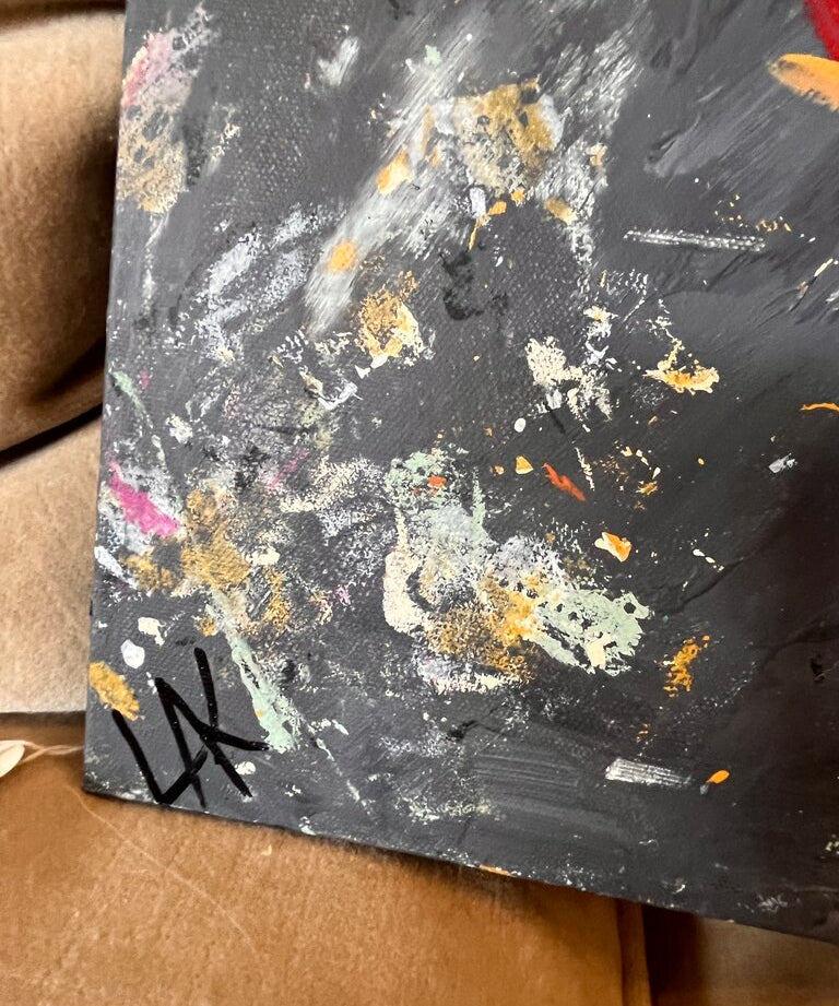 Original Painting Signed LAK 20" x 20"