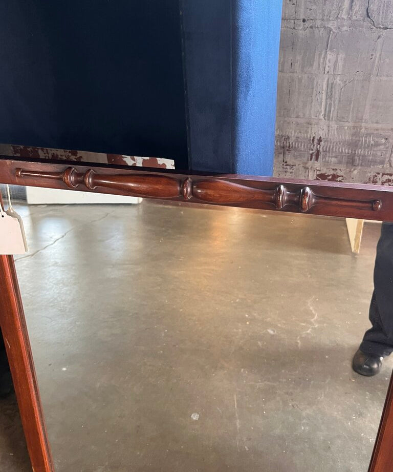 Vintage Wood Mirror 26"W x 31"T