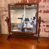 Antique Dressing Mirror On Stand 25"W x 24"T x 7.5"D