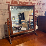 Antique Dressing Mirror On Stand 25"W x 24"T x 7.5"D