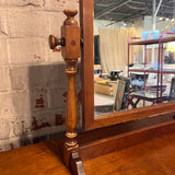 Antique Dressing Mirror On Stand 25"W x 24"T x 7.5"D