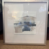 Framed Watercolor Print 23.5" x 24"