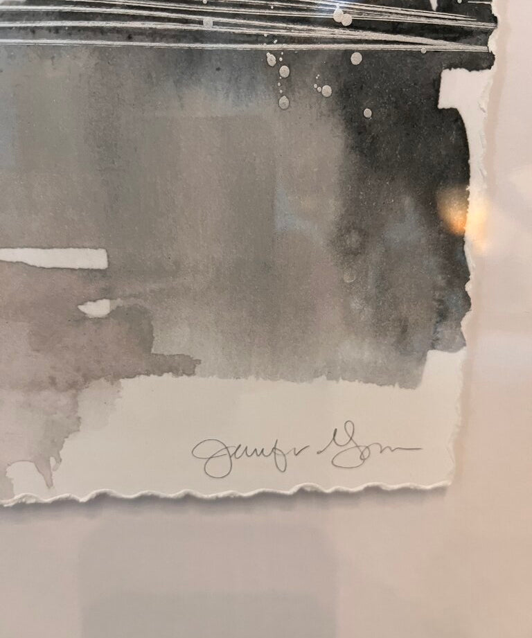 Framed Watercolor Print 23.5" X 24"