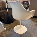 Set Of 4 Knoll Saarinen Swivel Dining Chairs 26"W x 23"D x 32"H