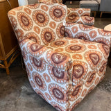 NEW Hancock And Moore Marguerite Swivel Chair 32.75"W x 33"D x 32.5"H