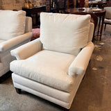 NEW Hancock And Moore Providence Chair In Linen 36.5"W x 40.5"D x 36"H