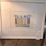 Original Signed Sally King Benedict 21.25"W x 18"T