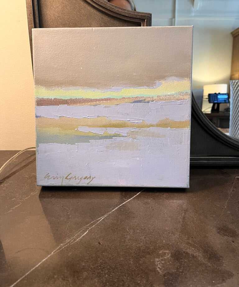Signed Erin Gregory Painting 10" x 10"
