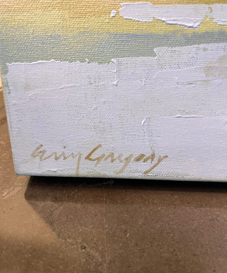 Signed Erin Gregory Painting 10" x 10"