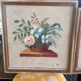 Antique Early American Painting On Board 22"W x 22.5"T
