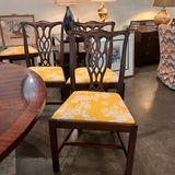 Set Of 8 Hickory Chair Chippendale Style Dining Chairs 23"W x 18.5"D x 38"T