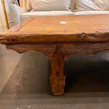 Antique Ca.1875 Chinese Bed Turned Into Coffee Table 85"W x 43"D x 19"T