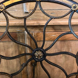Regency Style Ebonized And Gilded Spider Back Chair 24"W x 21"D x 37"T