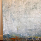 Original Andrea Costa Mixed Media "Blinding Rain" 48" x 48"
