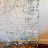 Original Andrea Costa Mixed Media "Blinding Rain" 48" x 48"