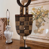 African Nafana Bodu Mask Sculpture 39'